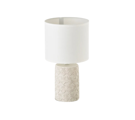 Immagine Lampada da tavolo 34H cm in cemento beige